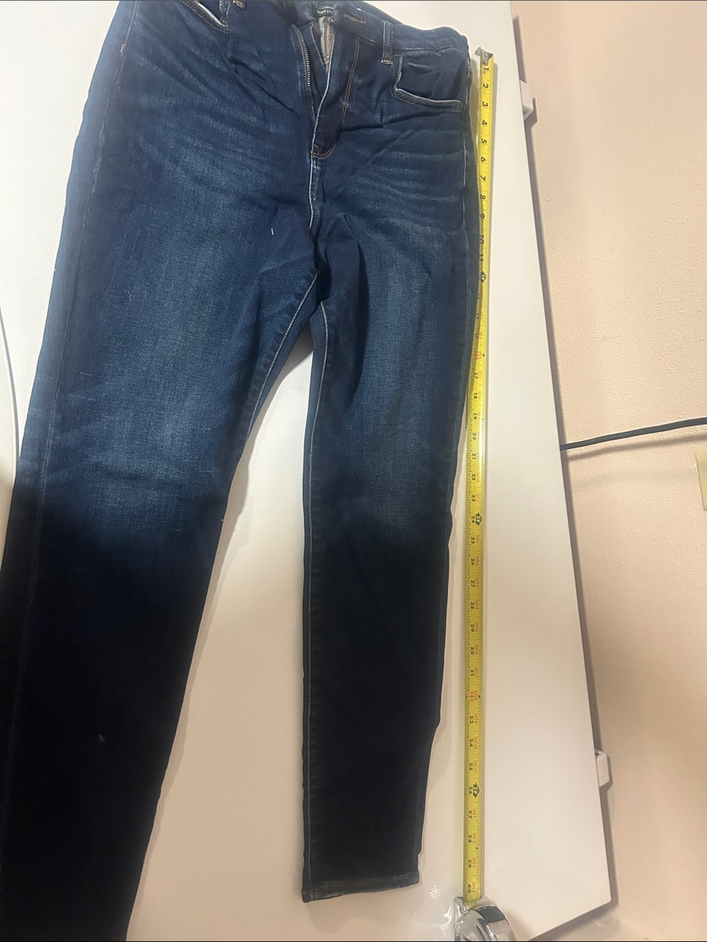 American Eagle Dark Blue High-Rise Jeggings